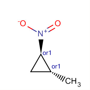 Molecular Structure of 15267-24-0 (Cyclopropane, 1-methyl-2-nitro-, trans-)