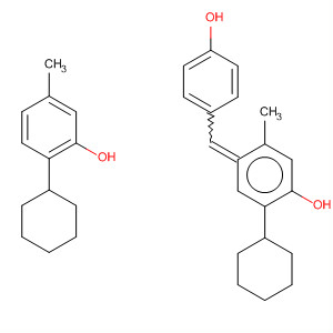 Molecular Structure of 154722-64-2 (Phenol, 4,4'-[(4-hydroxyphenyl)methylene]bis[2-cyclohexyl-5-methyl-)