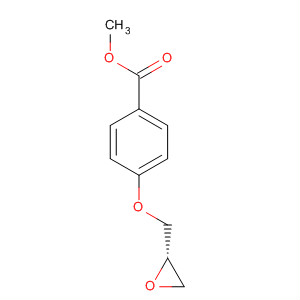 Molecular Structure of 154872-58-9 (Benzoic acid, 4-[(2S)-oxiranylmethoxy]-, methyl ester)