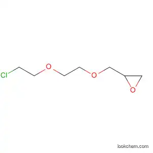 Molecular Structure of 155101-67-0 (Oxirane, [[2-(2-chloroethoxy)ethoxy]methyl]-)