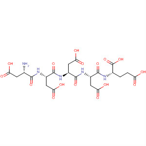 Molecular Structure of 159195-98-9 (L-Glutamic acid,
N-[N-[N-(N-L-a-aspartyl-L-a-aspartyl)-L-a-aspartyl]-L-a-aspartyl]-)