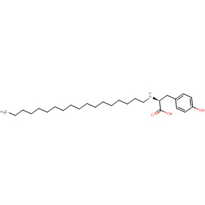 Molecular Structure of 160011-20-1 (L-Tyrosine, N-octadecyl-)