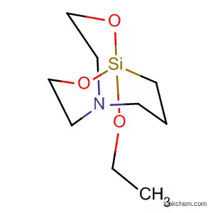 Molecular Structure of 17874-03-2 (2,8-Dioxa-5-aza-1-silabicyclo[3.3.3]undecane, 1-ethoxy-)