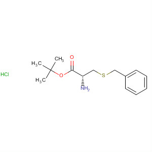 Molecular Structure of 194919-74-9 (L-Cysteine, S-(phenylmethyl)-, 1,1-dimethylethyl ester, hydrochloride)