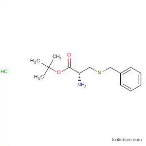 Molecular Structure of 194919-74-9 (L-Cysteine, S-(phenylmethyl)-, 1,1-dimethylethyl ester, hydrochloride)