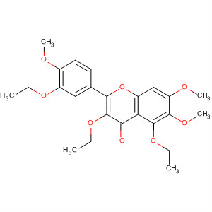 4H-1-Benzopyran-4-one, 3,5-diethoxy-2-(3-ethoxy-4-methoxyphenyl)-6,7-dimethoxy-