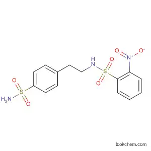 Molecular Structure of 196512-83-1 (Benzenesulfonamide, N-[2-[4-(aminosulfonyl)phenyl]ethyl]-2-nitro-)