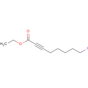 Molecular Structure of 197090-72-5 (2-Octynoic acid, 8-iodo-, ethyl ester)
