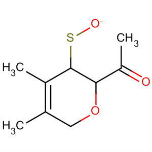 Molecular Structure of 197178-38-4 (Ethanone, 1-(3,6-dihydro-4,5-dimethyl-1-oxido-2H-thiopyran-2-yl)-)