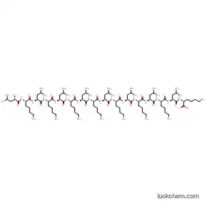 Molecular Structure of 198475-75-1 (L-Lysine,
L-leucyl-L-lysyl-L-leucyl-L-lysyl-L-leucyl-L-lysyl-L-leucyl-L-lysyl-L-leucyl-L-lysyl-
L-leucyl-L-lysyl-L-leucyl-L-lysyl-L-leucyl-)