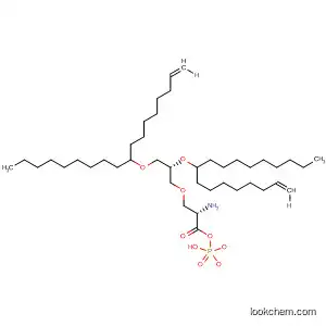 Molecular Structure of 209259-61-0 (L-Serine, (2R)-2,3-bis[(9Z)-9-octadecenyloxy]propyl hydrogen
phosphate (ester))