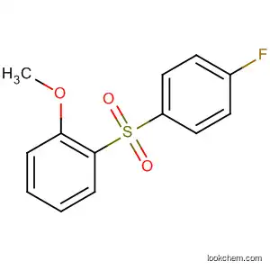 Molecular Structure of 73023-71-9 (Benzene, 1-[(4-fluorophenyl)sulfonyl]-2-methoxy-)