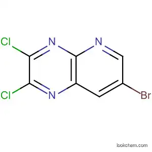 Molecular Structure of 341939-31-9 (7-BROMO-2,3-DICHLOROPYRIDO[2,3-B]PYRAZINE)