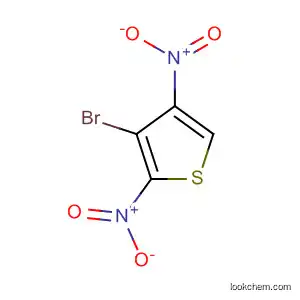 Molecular Structure of 35633-90-0 (Thiophene, 3-bromo-2,4-dinitro-)