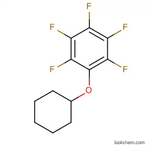 Molecular Structure of 36639-17-5 (Benzene, (cyclohexyloxy)pentafluoro-)