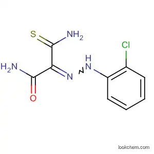 Molecular Structure of 3666-06-6 (Propanamide, 3-amino-2-[(2-chlorophenyl)hydrazono]-3-thioxo-)