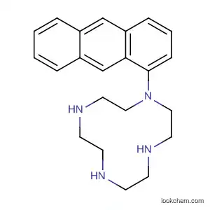 Molecular Structure of 443282-61-9 (1,4,7,10-Tetraazacyclododecane, 1-(1-anthracenyl)-)