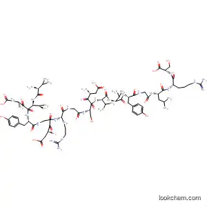 Molecular Structure of 471842-37-2 (L-Serine,
L-valyl-L-a-aspartyl-L-threonyl-L-tyrosyl-L-a-aspartylglycyl-L-arginylglycyl-L
-a-aspartyl-L-seryl-L-valyl-L-valyl-L-tyrosylglycyl-L-leucyl-L-arginyl-)