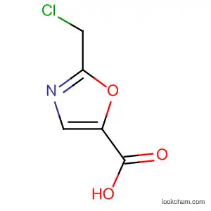 Molecular Structure of 481667-42-9 (5-Oxazolecarboxylic acid, 2-(chloromethyl)-)