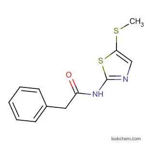 Benzeneacetamide, N-[5-(methylthio)-2-thiazolyl]-