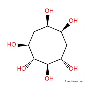 Molecular Structure of 801271-26-1 (1,2,3,4,6,7-Cyclooctanehexol, (1S,2R,3R,4S,6R,7S)-)
