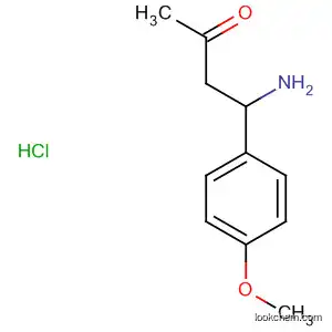 Molecular Structure of 801290-70-0 (2-Butanone, 4-amino-4-(4-methoxyphenyl)-, hydrochloride)