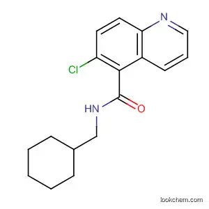 5-Quinolinecarboxamide, 6-chloro-N-(cyclohexylmethyl)-