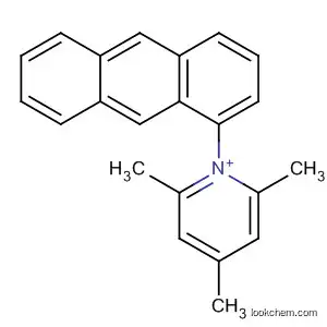 Molecular Structure of 81020-82-8 (Pyridinium, 1-(1-anthracenyl)-2,4,6-trimethyl-)