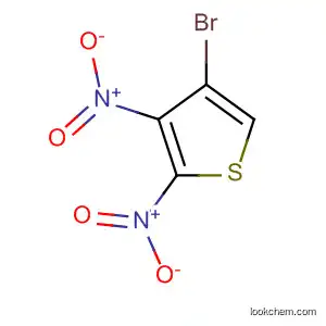 Molecular Structure of 841243-49-0 (Thiophene, 4-bromo-2,3-dinitro-)
