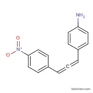Molecular Structure of 847053-70-7 (Benzenamine, 4-[(1R)-3-(4-nitrophenyl)-1,2-propadienyl]-)