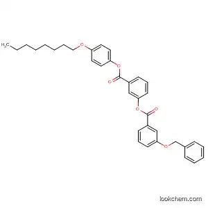 Molecular Structure of 847197-25-5 (Benzoic acid, 3-(phenylmethoxy)-,
3-[[4-(octyloxy)phenoxy]carbonyl]phenyl ester)