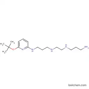 Molecular Structure of 847201-36-9 (1,3-Propanediamine,
N-[2-[(3-aminopropyl)amino]ethyl]-N'-[6-(1,1-dimethylethoxy)-2-pyridinyl]
-)