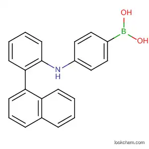 Molecular Structure of 847755-81-1 (Boronic acid, [4-(2-naphthalenylphenylamino)phenyl]-)