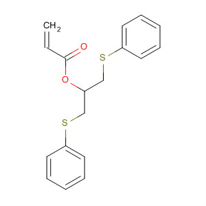 Molecular Structure of 84819-35-2 (2-Propenoic acid, 2-(phenylthio)-1-[(phenylthio)methyl]ethyl ester)