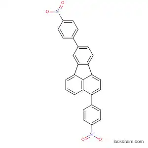 Molecular Structure of 848358-78-1 (Fluoranthene, 3,8-bis(4-nitrophenyl)-)