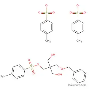 Molecular Structure of 848779-97-5 (1,3-Propanediol,
2-[[[(4-methylphenyl)sulfonyl]oxy]methyl]-2-[(phenylmethoxy)methyl]-,
bis(4-methylbenzenesulfonate))