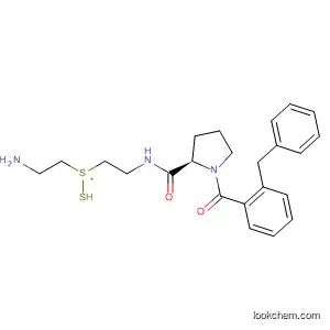 Molecular Structure of 850410-97-8 (2-Pyrrolidinecarboxamide,
N-[2-[(2-aminoethyl)dithio]ethyl]-1-[2-(phenylmethyl)benzoyl]-, (2R)-)