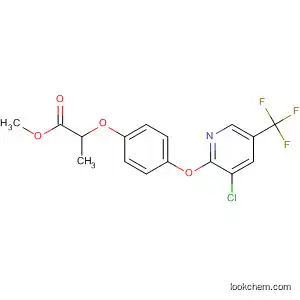 Molecular Structure of 116661-27-9 (Propanoic acid,
2-[4-[[3-chloro-5-(trifluoromethyl)-2-pyridinyl]oxy]phenoxy]-, methyl ester,
(2S)-)