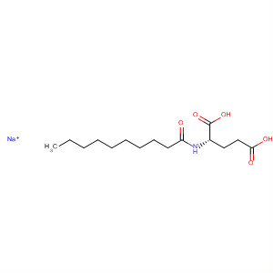 Molecular Structure of 136772-47-9 (L-Glutamic acid, N-(1-oxodecyl)-, sodium salt)