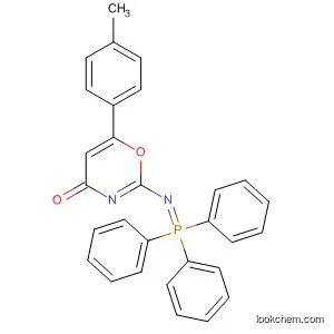 Molecular Structure of 146256-16-8 (4H-1,3-Oxazin-4-one,
6-(4-methylphenyl)-2-[(triphenylphosphoranylidene)amino]-)