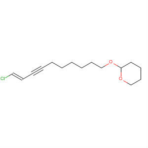 Molecular Structure of 146321-34-8 (2H-Pyran, 2-[[(9E)-10-chloro-9-decen-7-ynyl]oxy]tetrahydro-)