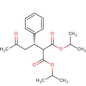 Molecular Structure of 151600-48-5 (Propanedioic acid, [(1S)-3-oxo-1-phenylbutyl]-, bis(1-methylethyl) ester)
