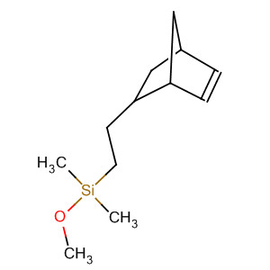 Molecular Structure of 175687-11-3 (Silane, (2-bicyclo[2.2.1]hept-5-en-2-ylethyl)methoxydimethyl-)