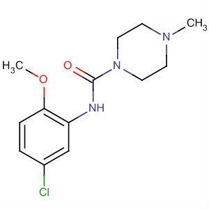 1-Piperazinecarboxamide, N-(5-chloro-2-methoxyphenyl)-4-methyl-