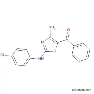 Molecular Structure of 196877-94-8 ([4-AMINO-2-(4-CHLOROANILINO)-1,3-THIAZOL-5-YL](PHENYL)METHANONE)