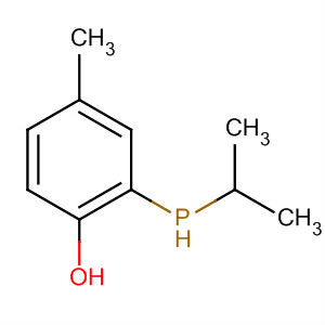 Molecular Structure of 197722-07-9 (Phenol, 4-methyl-2-[(1-methylethyl)phosphino]-)