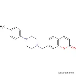 2H-1-Benzopyran-2-one, 7-[[4-(4-methylphenyl)-1-piperazinyl]methyl]-