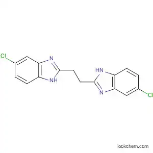 Molecular Structure of 29096-89-7 (1H-Benzimidazole, 2,2'-(1,2-ethanediyl)bis[5-chloro-)