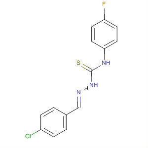 Hydrazinecarbothioamide, 2-[(4-chlorophenyl)methylene]-N-(4-fluorophenyl)-
