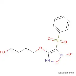Molecular Structure of 452095-47-5 (1-Butanol, 4-[[5-oxido-4-(phenylsulfonyl)-1,2,5-oxadiazol-3-yl]oxy]-)